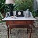 Toilet cabinet with marble plate