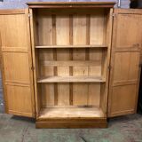 Parisian cabinet vintage solid oak