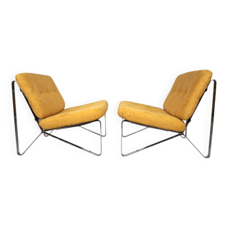 Set of 2 Mauser Waldeck lounge chairs by Hartmut Lohmeyer, 1960