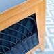 Wood and rattan chest