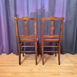 Pair of Secession chairs, 19th/20th century
