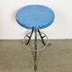Grey Industrial Workshop Stool, 1960s