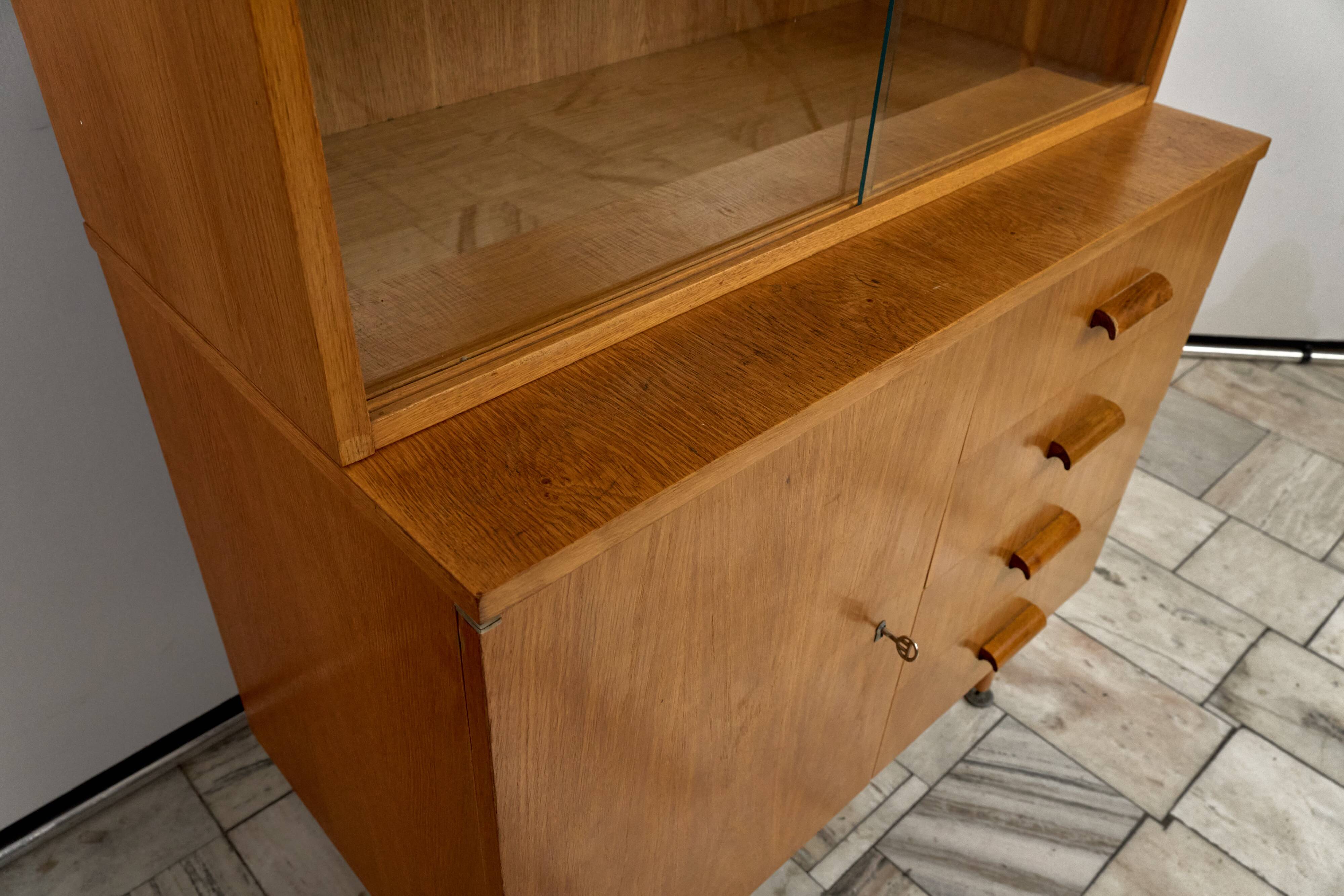 Vintage Display Cabinet, UP závody, 1960s, Czechoslovakia
