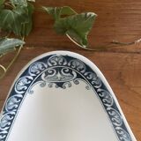 Antique sauce boat in Saint-Amand earthenware (Nord)