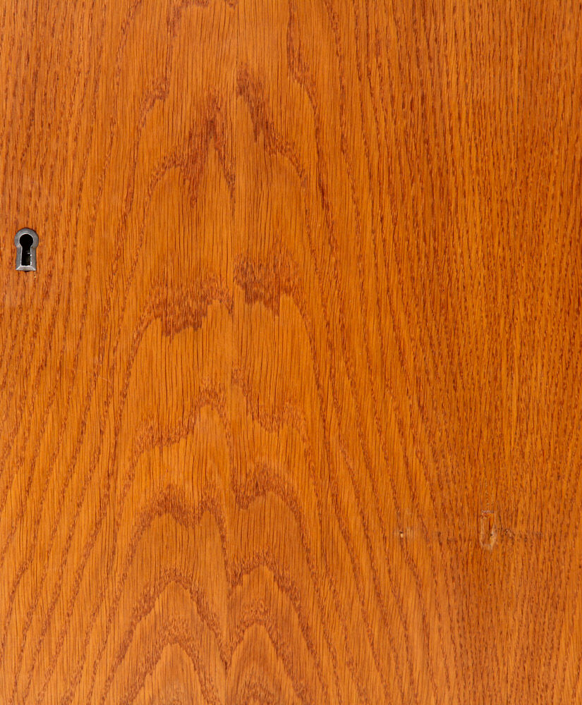 Wooden row by Jiroutek for Interier Praha, U-460, 1960