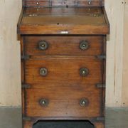 Harrods Kennedy Leather Slope Desk with Drawers