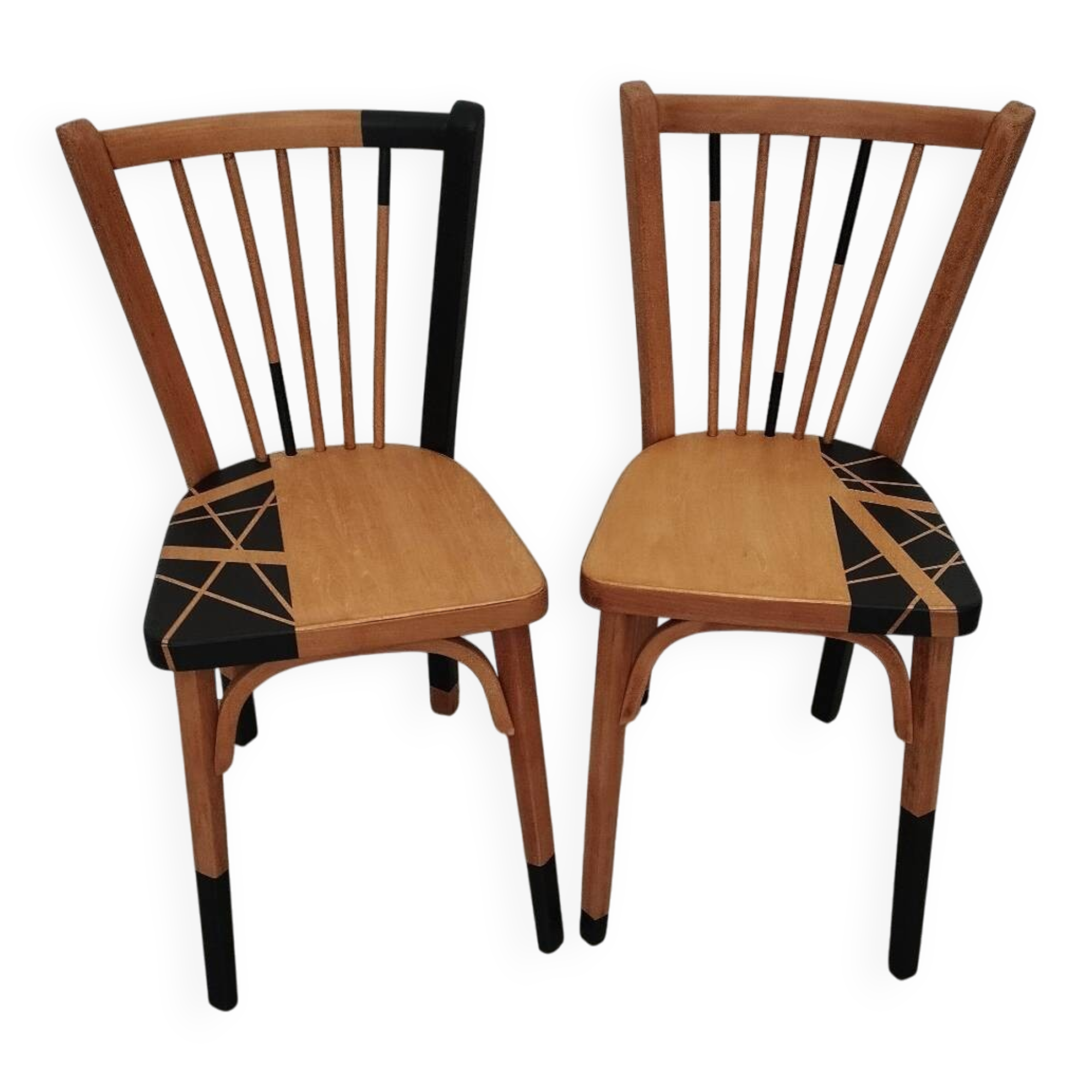 Pair of bistro chairs