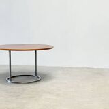 Table à manger ronde italienne en palissandre