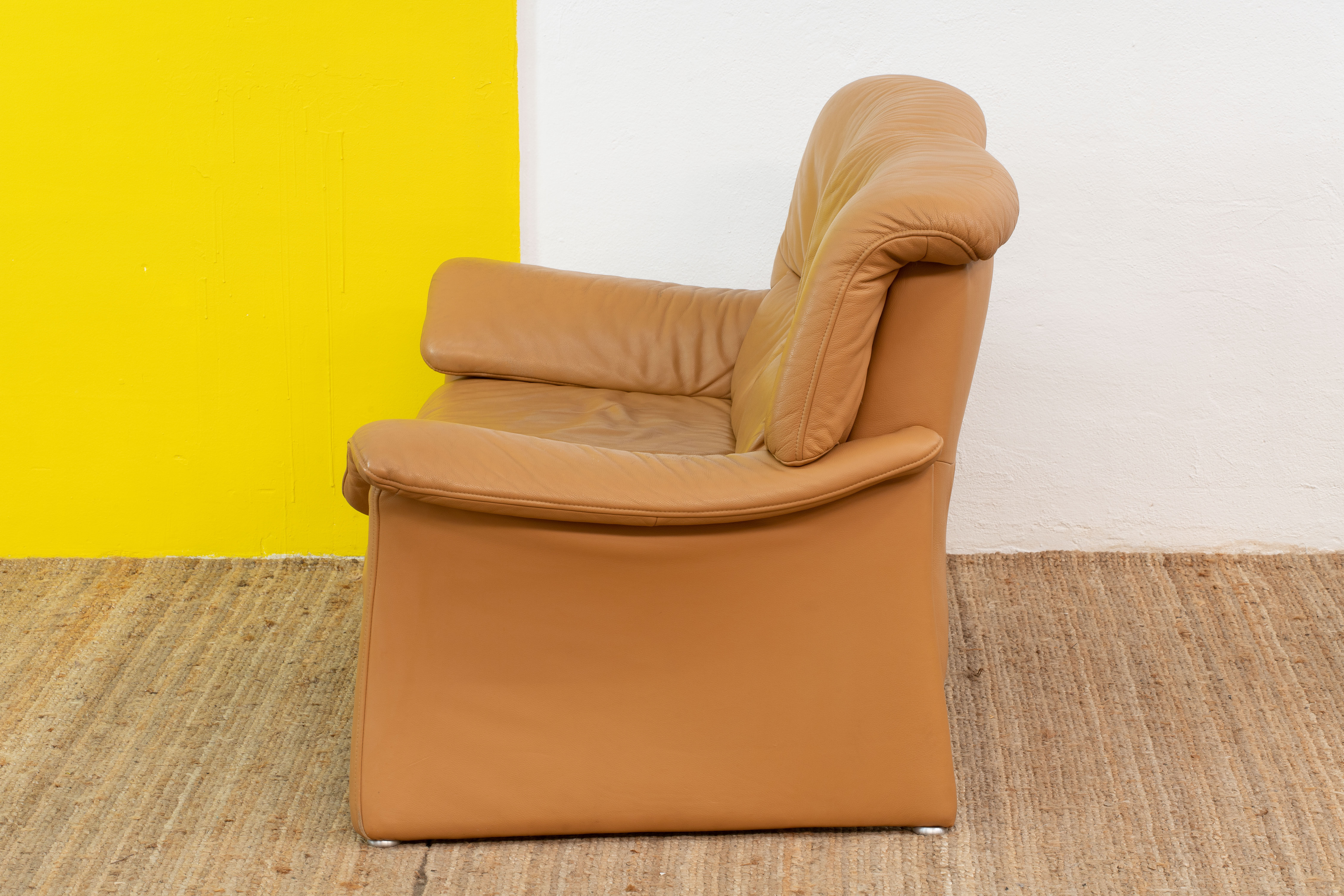 Vintage leather armchair