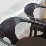 Pair of armchairs by Henry Massonet for Stamp 1974