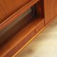 Buffet haut en teck, design danois, années 1970, production : Danemark