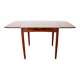 Danish extendable and reversible table, games or meals, rosewood 1960.