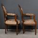 Paire de fauteuils en hêtre, style Louis XVI – début XXe
