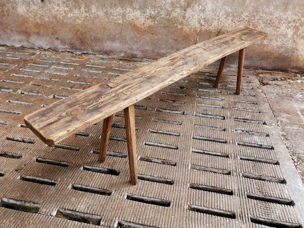 Old bench sidetable 205 cm