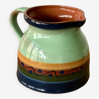 Artisanal terracotta pitcher/pottery