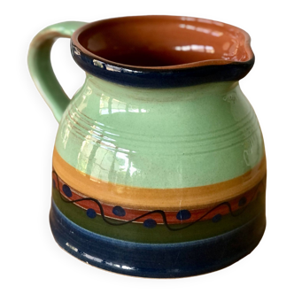 Artisanal terracotta pitcher/pottery