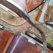 70s Space Age plexiglass chairs