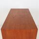 Fully restored mid-century teak dresser with 4 drawers / Danish modern design / 1960s