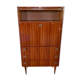 Vintage secretary with light