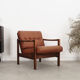 Oak armchair, Danish design, 60s, production: Denmark