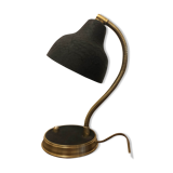 Brass bedside lamp from the 1950s