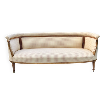Antique Swedish sofa 3 seater late 1800s