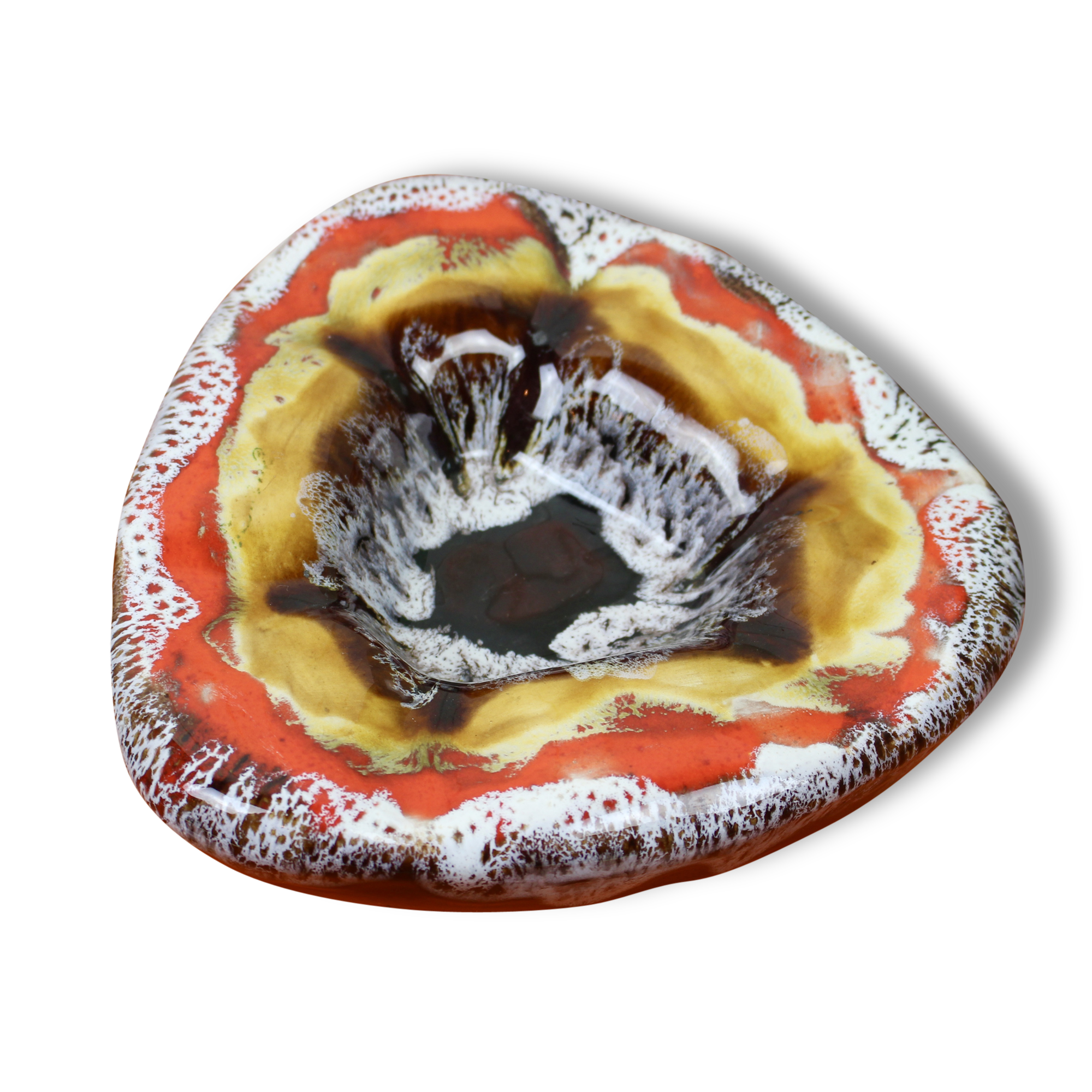 Very large ashtray Vallauris 1950s