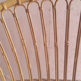 Rattan basket bed