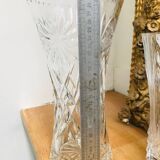 Vase en cristal taillé