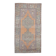 Vintage Turkish Oushak Handmade Orange Wool Rug 139x259