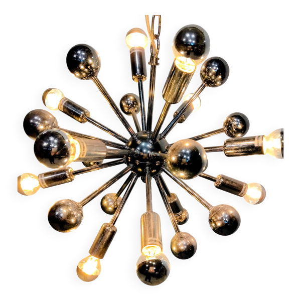 Luminaire Sputnik space-age 1970s