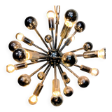 Sputnik luminaire, space-age 1970s