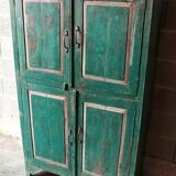 Armoire verte 4 portes