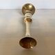 Brass soliflore vase