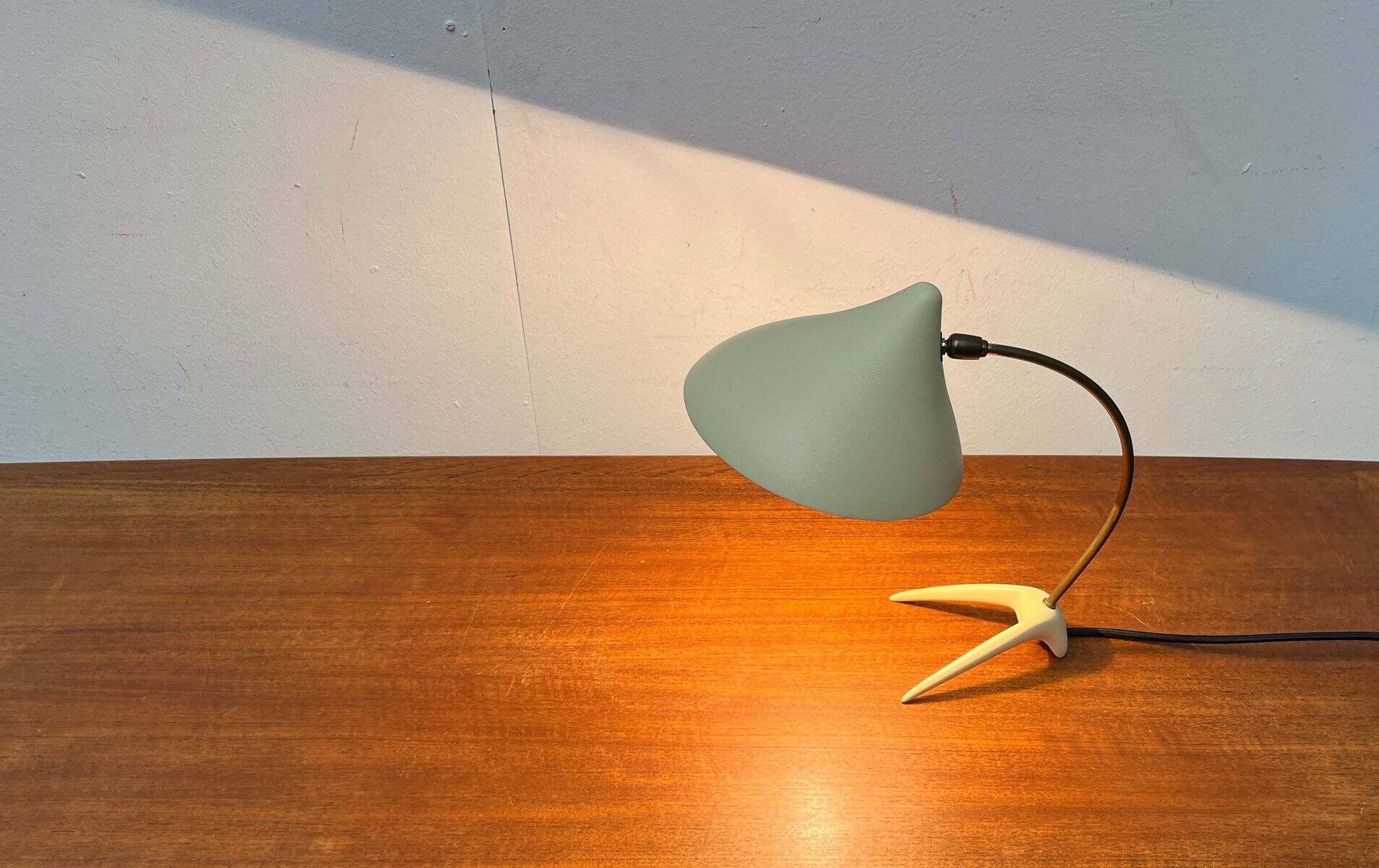 Mid-Century Modern German Crowfoot Table Lamp from Cosack, 1960s