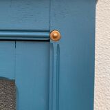 Glass-glazed Parisian wardrobe 1950