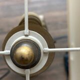 Pharaoh lamp 7 brass marble at Maison Jansen & Deknudt lighting