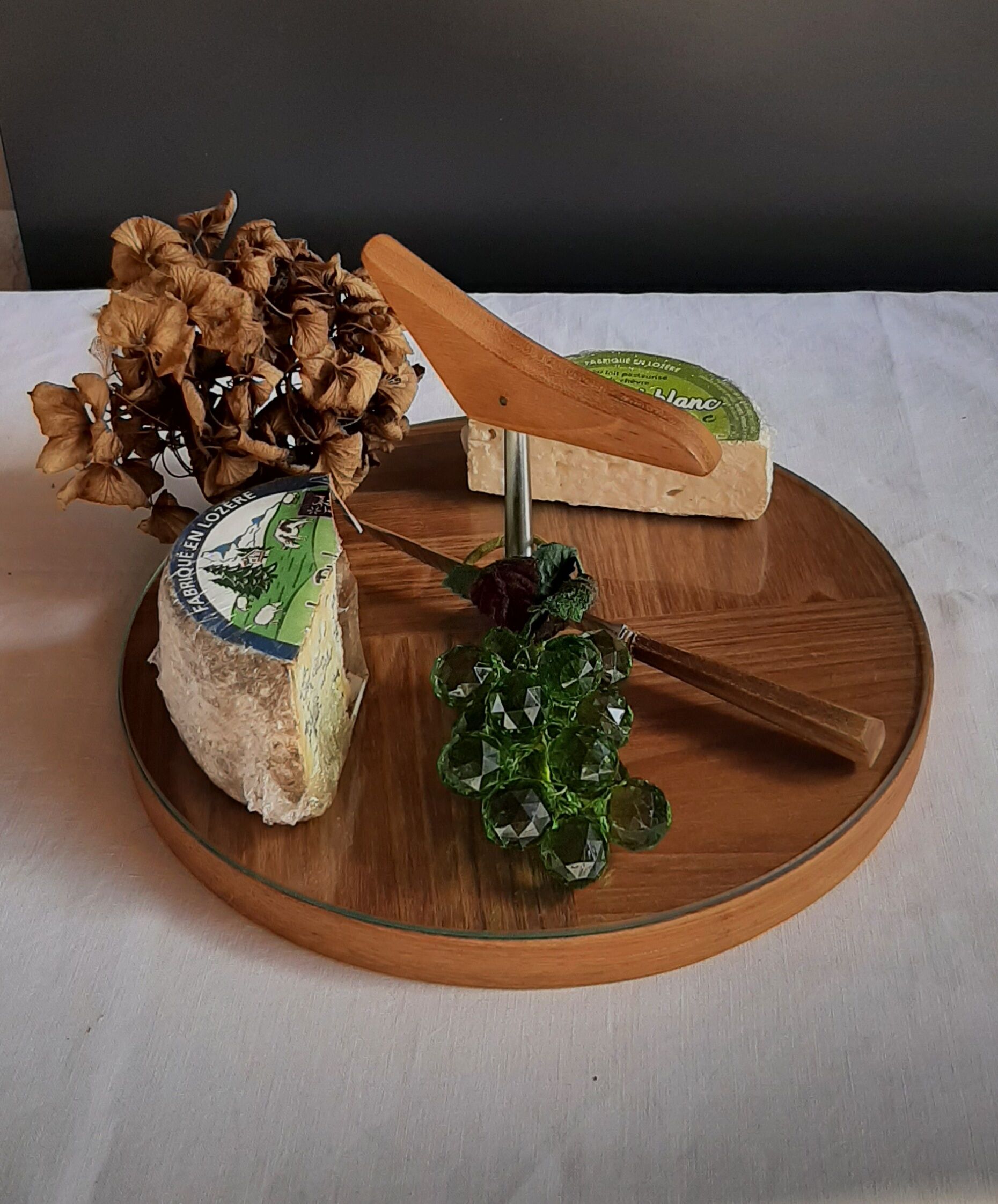 Teak cheese board