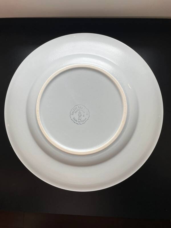 25.5 cm Salins les Bains Vintage Plate - 12 available