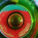 Bocal en verre vert