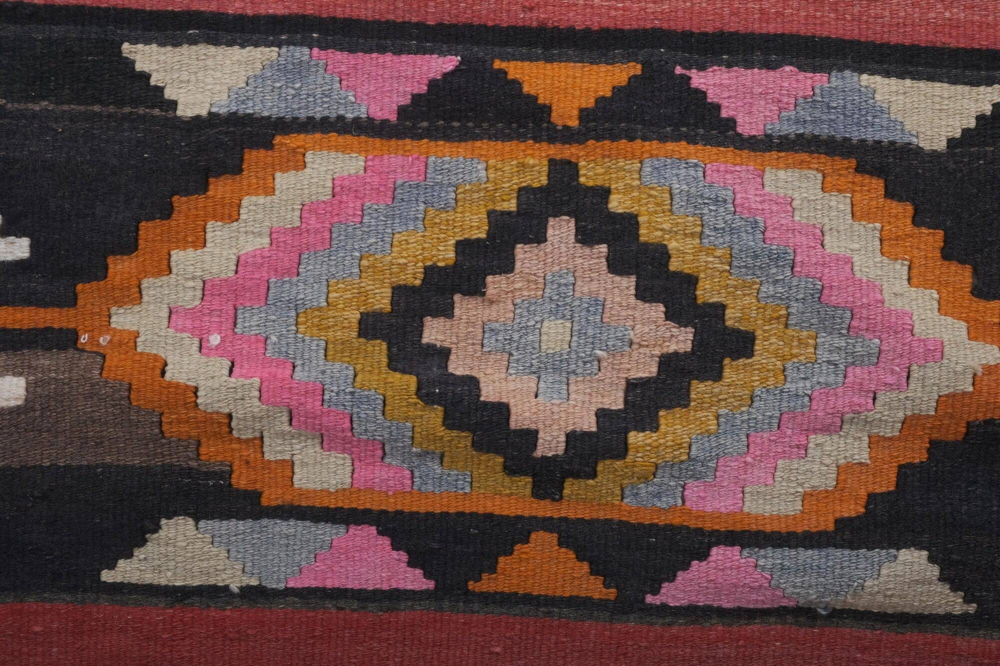 Vintage Turkish hallway rug 70x700 cm