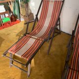 Pair of deck chairs