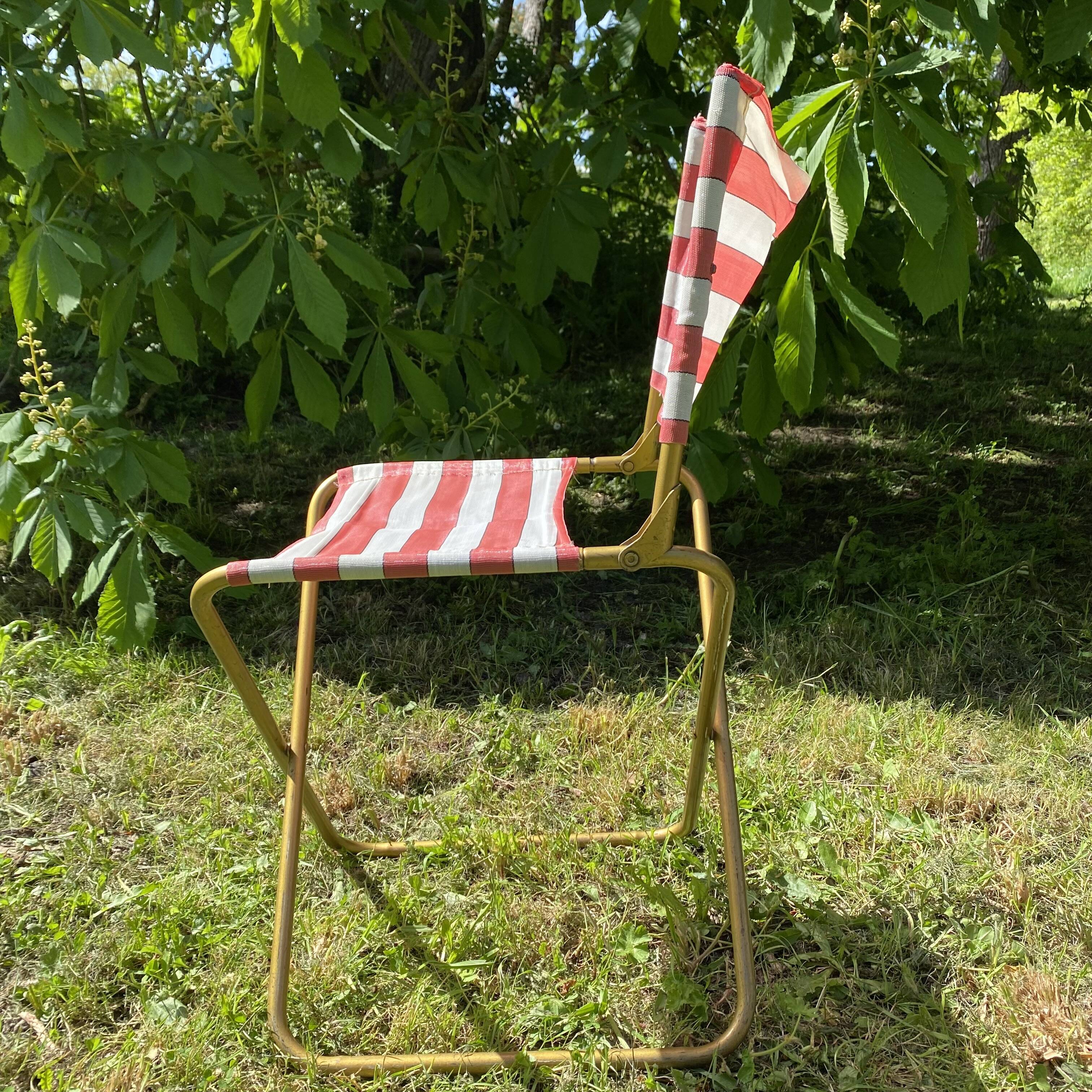 Vintage Folding Camping Chair