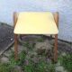 Vintage coffee table compass foot