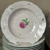 Large porcelain service, Tertia model, Herend, early 20th century, approximately 200 pieces