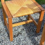 Set of 3 chairs from Regain in solid elm.