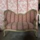 Antique Louis XV style bench – Napoleonic III period – 110 cm