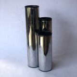 1970 metal triptych vase