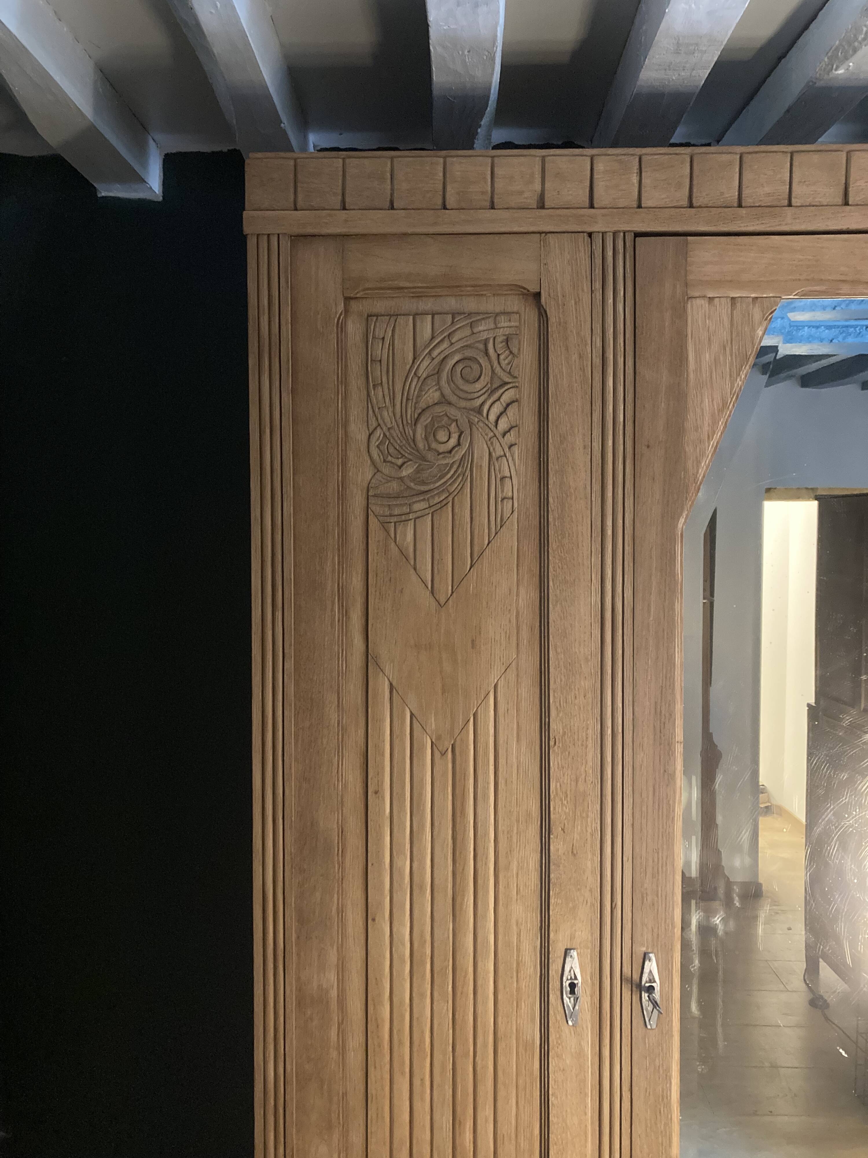 Art Deco wardrobe