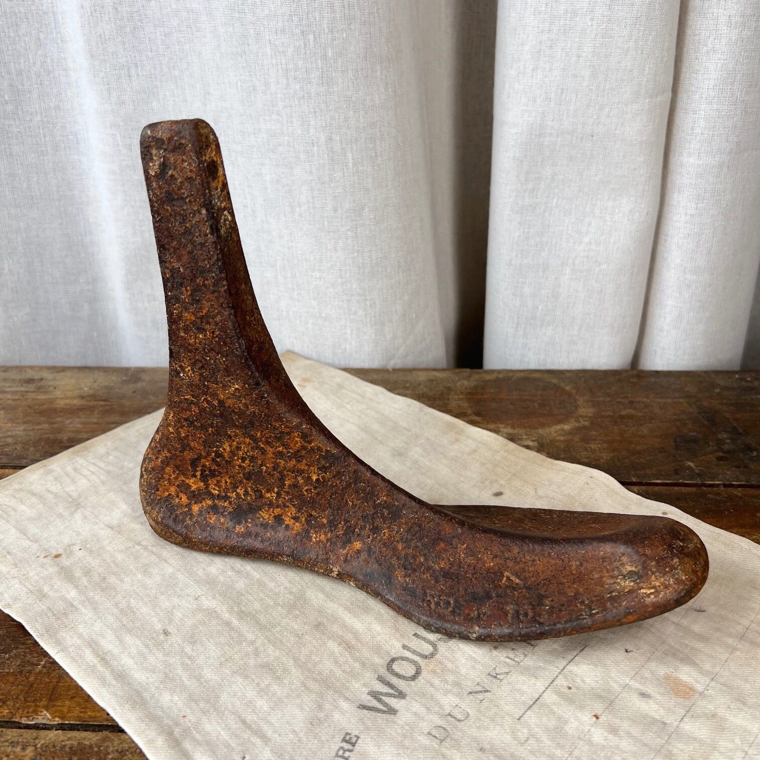 Pied de cordonnier vintage